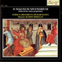 O Magnum Mysterium: Selecció De Cants Gregorians