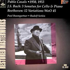 Bach: 3 Cello Sonatas & Beethoven: 12 Variations, WoO 45