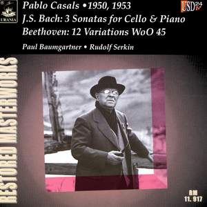 Bach: 3 Cello Sonatas & Beethoven: 12 Variations, WoO 45