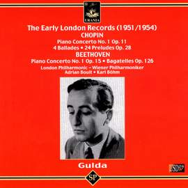The Early London Records (1951 - 1954): Chopin, Beethoven