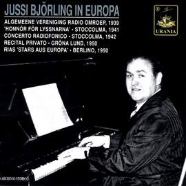 Jussi Björling in Europa