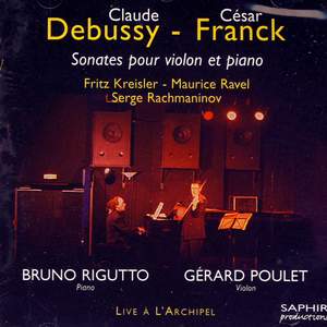 Franck & Debussy: Violin Sonatas Product Image