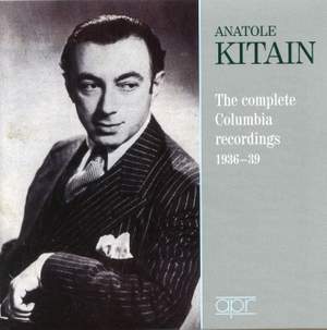 Anatole Kitain: The Complete Columbia Recordings 1936-80 Product Image