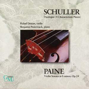 Schuller / Paine: Works for Violin & Piano