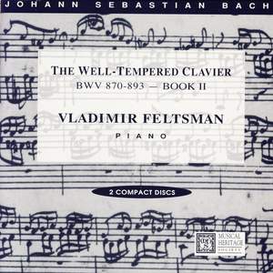 Bach, J S: The Well-Tempered Clavier, Book 2