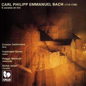 CPE Bach: 5 Trio Sonatas