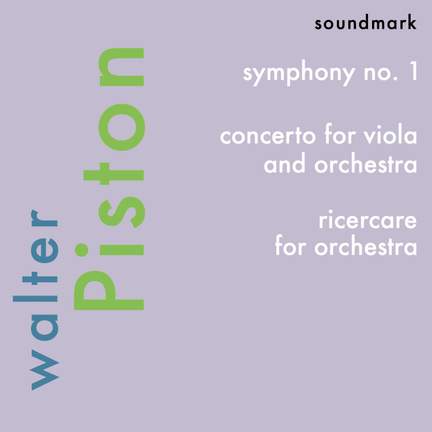 Walter Piston Premiere Recordings
