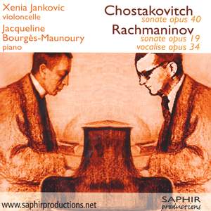 Shostakovich & Rachmaninov: Cello Sonatas