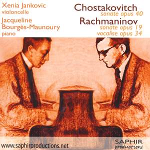 Shostakovich & Rachmaninov: Cello Sonatas