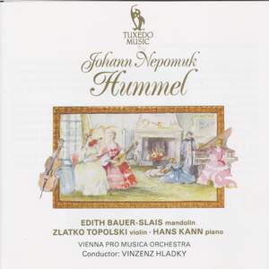 Hummel: Concerto for Mandolin and Orchestra