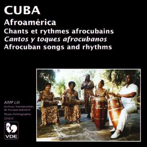 Cuba: Chants et rythmes afrocubains (Cuba: Afrocubans Songs and Rythms) Product Image
