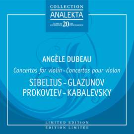 Concertos For Violin: Sibelius, Glazounov, Prokofiev, Kabalevsky, Tchaikovsky