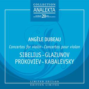 Concertos For Violin: Sibelius, Glazounov, Prokofiev, Kabalevsky, Tchaikovsky