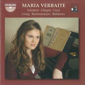 Maria Verbaite plays Schubert, Chopin, Liszt, Grieg, Rachmaninov and Balakirev