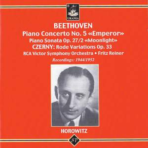 Vladimir Horowitz Plays Beethoven and Czerny