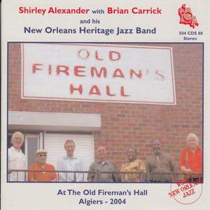 Shirley Alexander with Brian Carrick & His New Orleans Heritage Jazz Band at the Old Fireman's Hall Algiers 2004