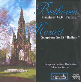 Beethoven: Symphony No. 6, 'Pastoral' - Mozart: Symphony No. 35, 'Haffner'
