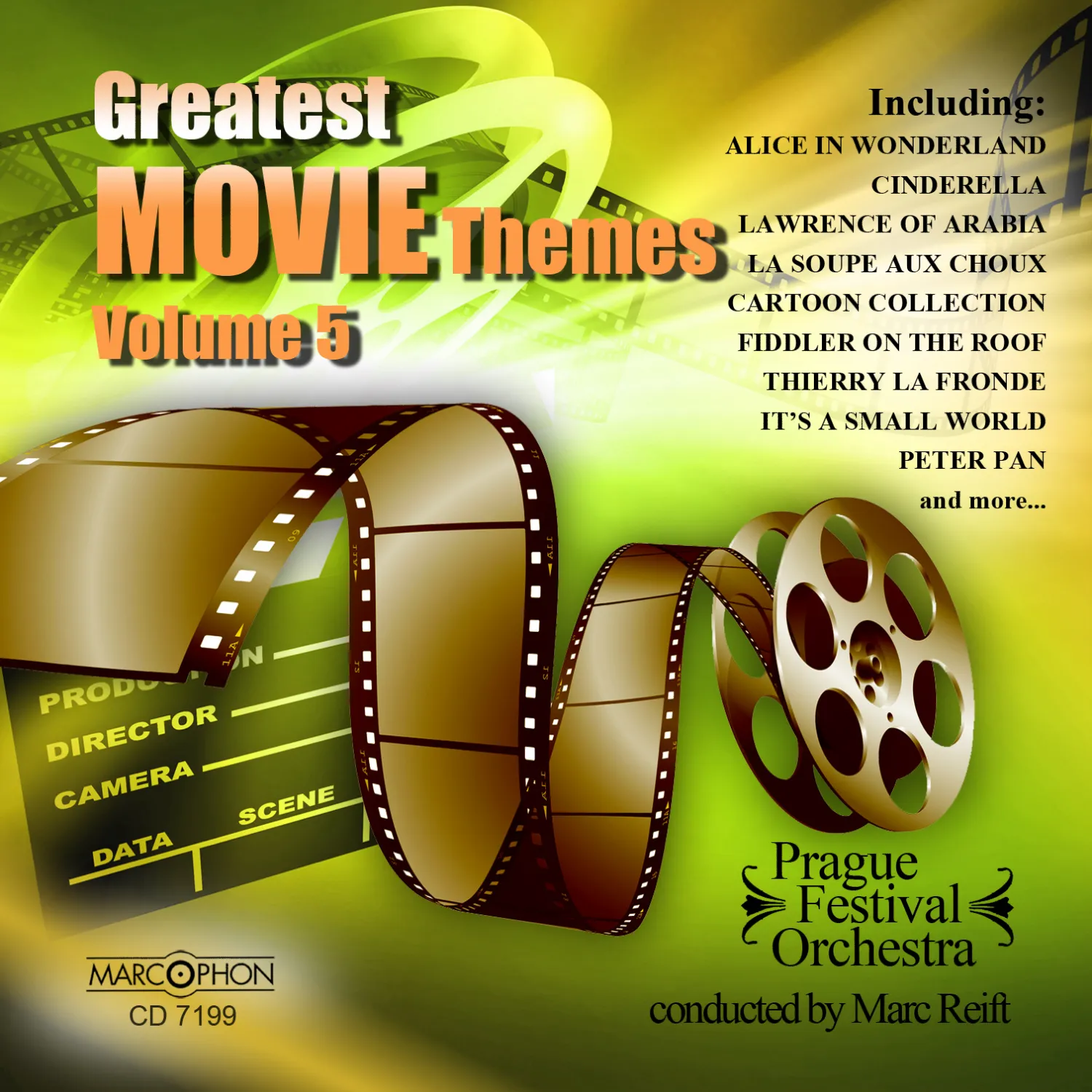 Greatest Movie Themes, Vol. 5 - Marcophon: CD7199 - download