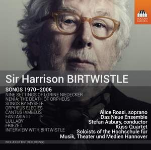 Birtwistle: Songs 1970–2006