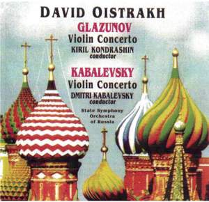 Glazunov & Kabalevsky: Violin Concertos