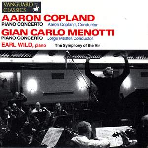 Copland and Menotti: Piano Concertos