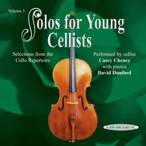 Solos for Young Cellists, Vol. 3
