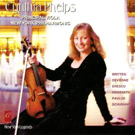 Cynthia Phelps Plays Enescu, Britten, Hindemith, Devienne, Paulus and Schumann
