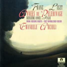 Franz Liszt: Années de Pèlerinage - Deuxième Année: Italie