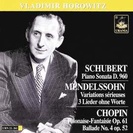 Schubert, Mendelssohn & Chopin: Piano Works