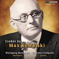 Lieder by Max Kowalski