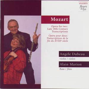 Mozart: Opera for two: Late 18th-Century Transcriptions