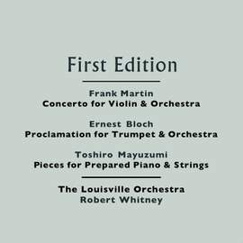 Martin, F: Violin Concerto, etc.