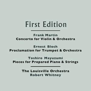 Martin, F: Violin Concerto, etc.