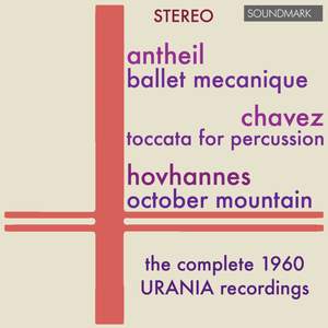 Antheil, Chavez, Hovhaness & LoPresti: Music For Percussion