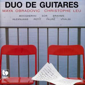 Boccherini - Sor - Brahms - Kleynjans - Petit - Fauré - Vivaldi: Duo de Guitares (Guitar Duo) Product Image