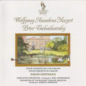 Mozart: Violin Concerto No. 5 & Tchaikovsky: Violin Concerto in D major