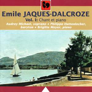 Emile Jaques Dalcroze Chant Et Piano Vol 1 Vde Gallo Vdecd1039 Download Presto Music