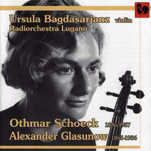 Schoeck: Violin Concerto, Op. 21 - Glasunov: Violin Concerto, Op. 82 Product Image