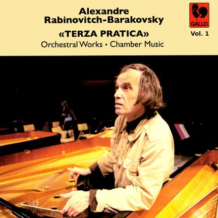 Rabinovitch-Barakovsky: «Terza Pratica» Vol. 1