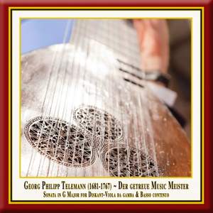 Telemann: Viola da gamba sonata in G major, TWV 41:G6