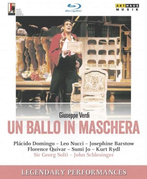 Verdi: Un ballo in maschera - Opus Arte: OABD7048D - Blu-ray