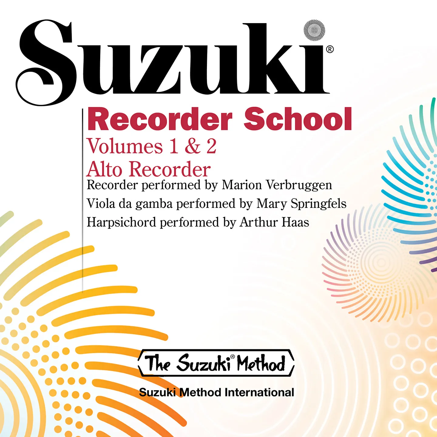 Suzuki Recorder School, Vols. 1 & 2 (Alto Recorder) - Alfred Music