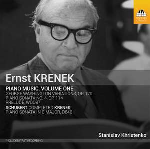 Ernst Krenek: Piano Music, Volume One
