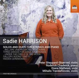 Sadie Harrison: Solos and Duos for Strings and Piano
