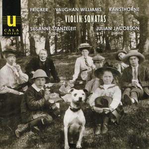 Violin Sonatas by Fricker, Vaughan Williams and Rawsthorne Product Image