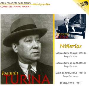 Joaquin Turina Complete Piano Works Vol 1 Niñerías