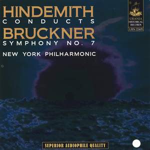 Hindemith conducts Bruckner Symphony No. 7