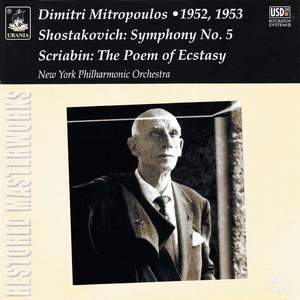 Shostakovich: Symphony No. 5 - Scriabin: The Poem of the Ecstasy