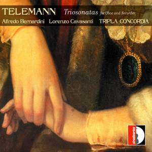 Telemann: Triosonatas for oboe and recorder Product Image