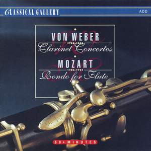 Von Weber: Clarinet Concertos - Mozart: Rondo for Flute